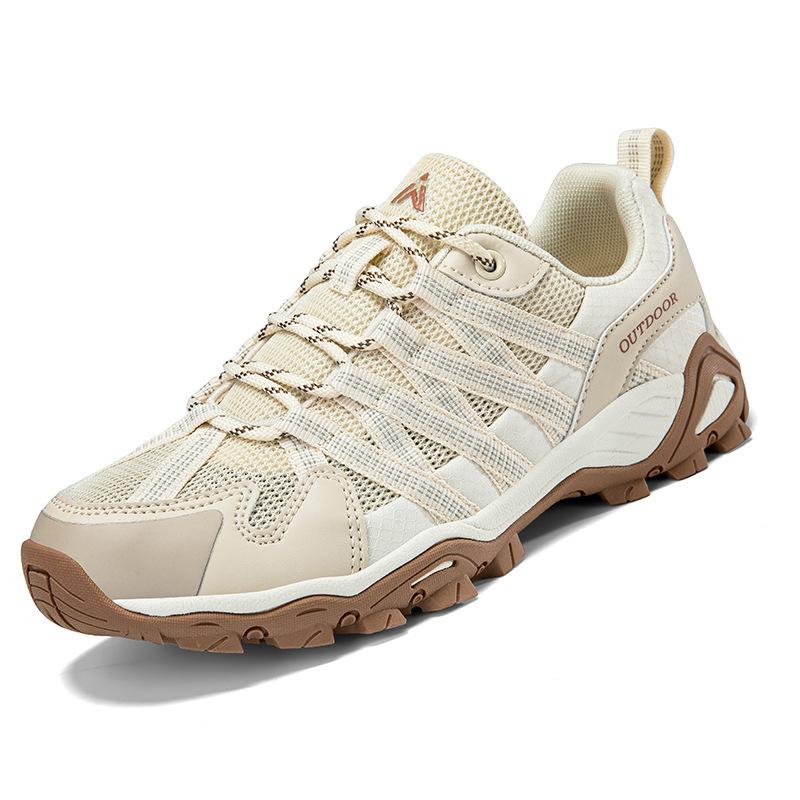 Весенне-летняя мужская и женская обувь для активного отдыха Сетчатая дышащая Нескользящая Парная обувь для хайкинга Низкие кроссовки для хайкинга