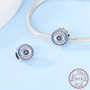 Copper Metal Bead Component Religion Devil's Eye Compatible With Authentic Original Bracelet High Quality Fine Jewelry Charm Bead Component Do It