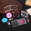 Blank Album Cd Case Keychain Pendant Mini Cd Player Keyring Peripheral Commemorative Album Key Holder Diy Bag Hanging Decoration