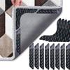 Dual Sided Washable Removable Rug Stopper Non Slip Adhesive Prevent Curl for Hardwood Floors Grip Carpet Corners