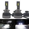 Eseastar D2S D2R LED Headlight Explosive Genuine LED Compatible with No Optical Axis Quiet Cooling Vehicle Inspection 3 Year Instruction Manual