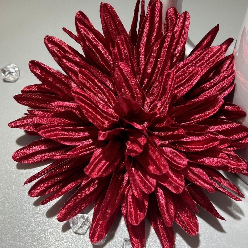 Suit Sweater Coat Large Flower Brooch Fabric Handmade Accessories Pin Brooch New Corsage