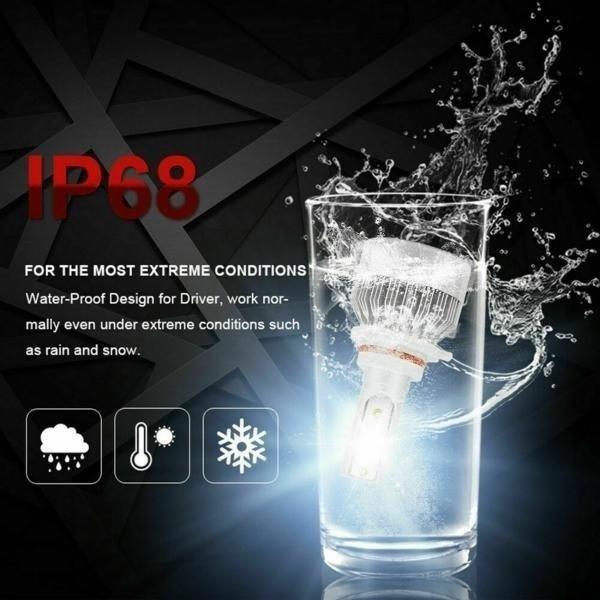 C6 АВТОМОБИЛЬНАЯ СВЕТОДИОДНАЯ ЛАМПА H7 LED H4 H8 H9 H11 АВТОМОБИЛЬНЫЙ LED H1 H3 880 HB3 9005 HB4 9006 9007 9004 H13 Автомобильные светодиодные фары 6000K