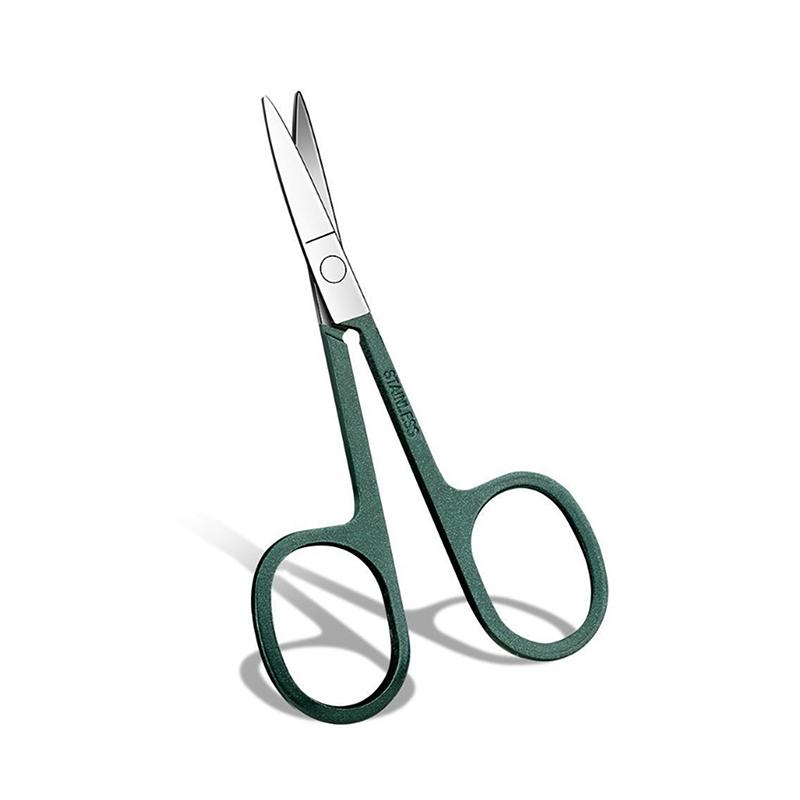 6 шт. портативные роскошные маникюрные наборы, наборы для педикюра, яркие черные кусачки для ногтей, набор инструментов для личной гигиены, ножницы для бровей