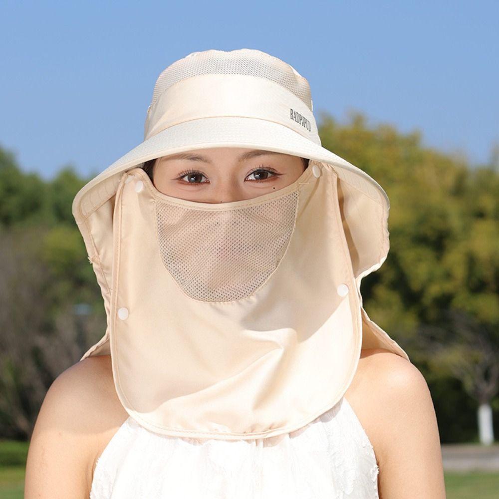UV Protection Fishing Hat Breathable Mesh Sunhat New Sun Hats Outdoor