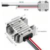 Compactly Voltages Converter 12V 24V To 30V 3.5A Power Adapter Cold Press Terminals Wire Ideal For Devices Power Supply