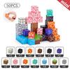 50pcs Set Toys STEM MontessoriStacking Cubes Construction Set ChristmasGift