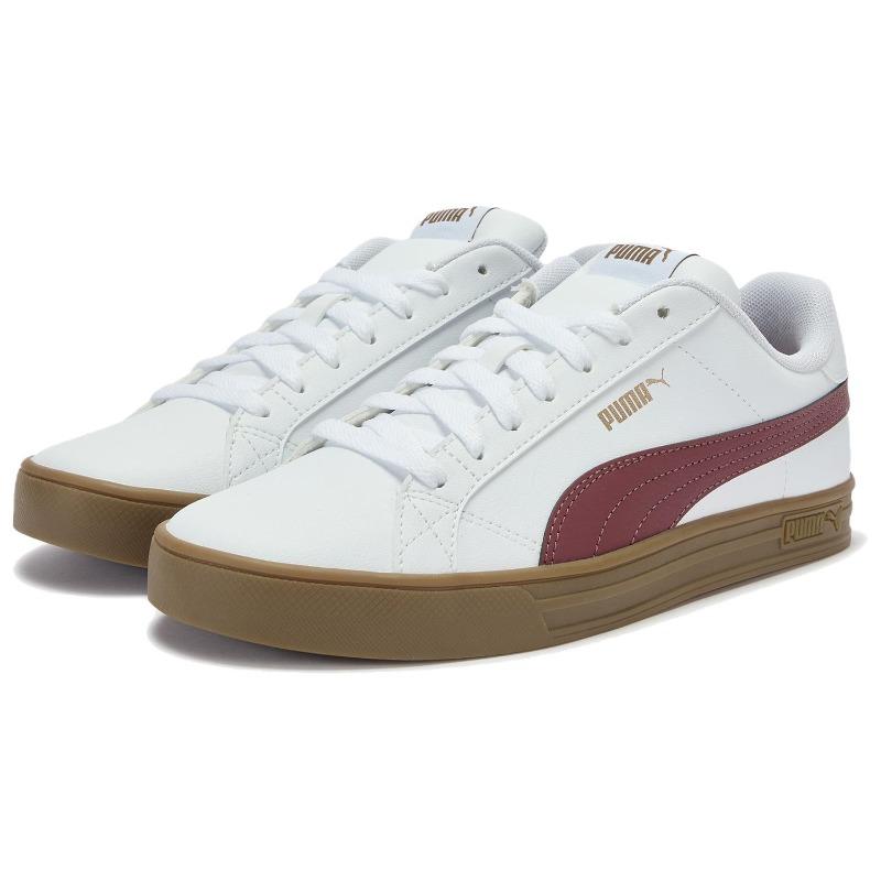 Puma Кеды Smash Vulc V3 Унисекс Низкие Белые 380752-14