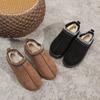 Women's Wool Slippers Warm Platform Wool Low-top Snow Boots Slippers Women's Outdoor Anti-Slip Boots Shoes for Women
