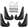 Car Accessories Car Mudguards Mud Flap Fender Universal Front Rear Mud Flaps 4Pcs/set Splash Guards Automotive Modification