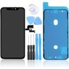 OLED Touch Screen for iPhone XS 5.8 Inch Black, Touch Glass with Repair Kit
