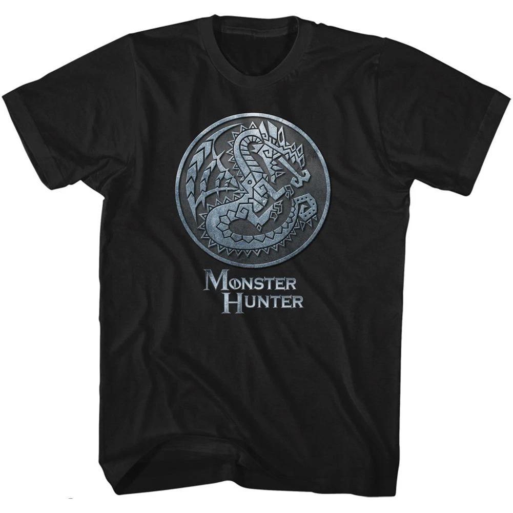 Monster Hunter Monster Emblem Black Gaming Children's T-shirt