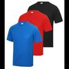 Men's Sports T-Shirt Just Cool Breathable Neoteric Pack of 3 - - Red