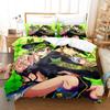 JoJo Bizarre Bedding Set Single Twin Full Queen King Size Bed Set Aldult Kid Bedroom Duvetcover Set 3D Print Anime Bed Sheet Set