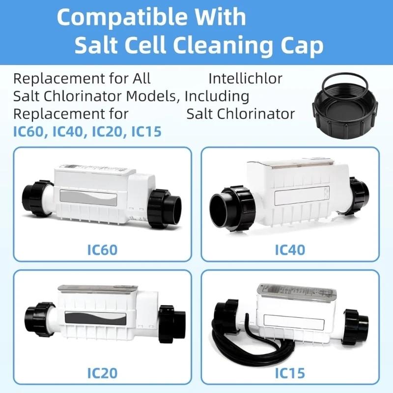 K1AE 520670 Кислотная промывка Для солевого хлоратора Бассейный фильтр Запасные части Включает Крышка для очистки Прокладка Кольца-уплотнения