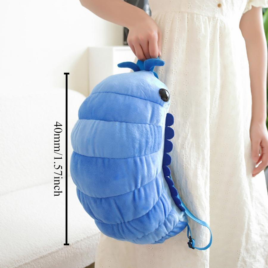 Simulation Insect Plush Toy Watermelon Bugs Plush Backpacks Stuffed PlushieToy Isopod Nap Pillow Room Decor Birthday Gift