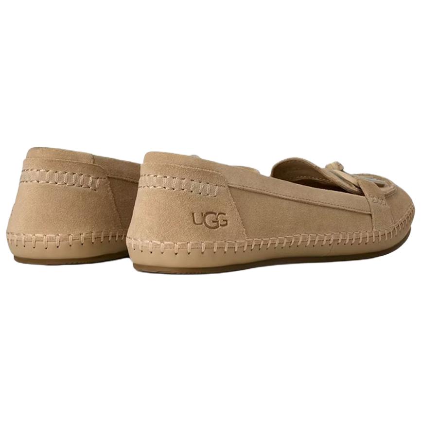 UGG Модные повседневные туфли-лоферы из спилка коровы, универсальные, женские, горчичный 1178870-MDSD