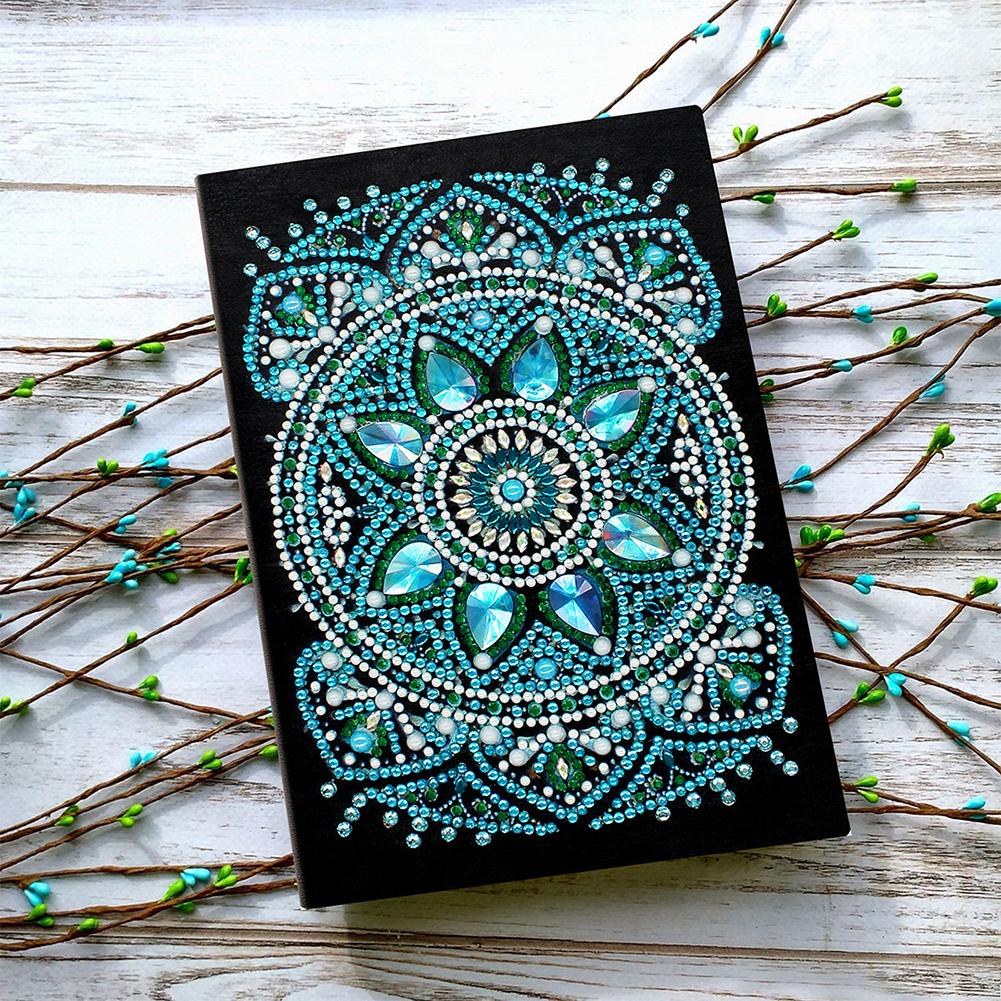 Notebook DIY Mandala Special Shaped Embroidery Cross Stitch Diary Book