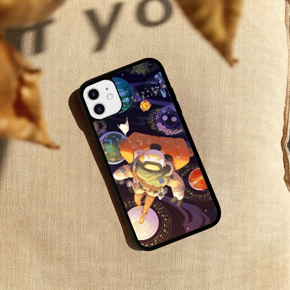 Игровые чехлы для iPhone 11 12 13 14 15 16 17 Pro Max Plus Outer Wilds, противоударные, из TPU+PC, задняя крышка