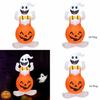 Large Inflatable Halloween Ghost Pumpkin Decoration Led Lights