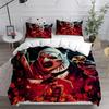 Terrifier 2 (2022) Bedding Sets Bed Cover Comforter Duvet Cover Pillow Case 2-3 Pieces Sets Horror Christmas Decoration