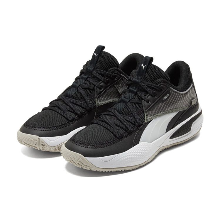 Puma Court Rider Black White Men Sneakers 195064-02