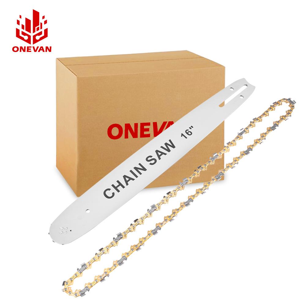 16-дюймовая цепная пила для деревообработки, садовая сменная направляющая пластина для электрической пилы, лезвие для цепной пилы, аксессуары для обрезки цепной пилы