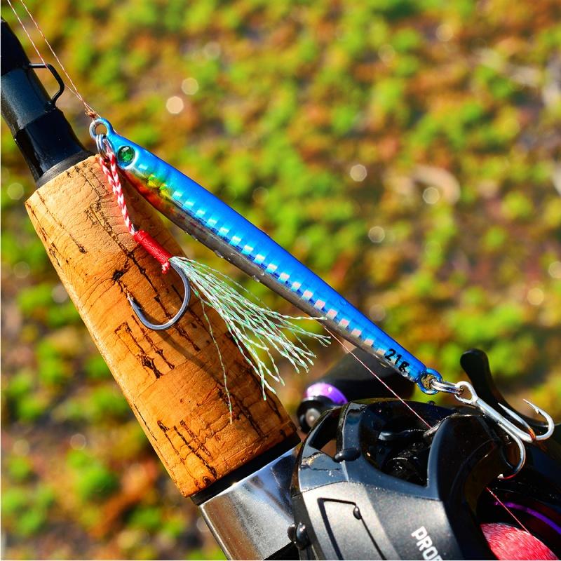 Sea Fishing Metal Lure, 5-color Hook, Iron Plate Fake Lure, Night Light Lure, Biomimetic Lure, Fishing Gear