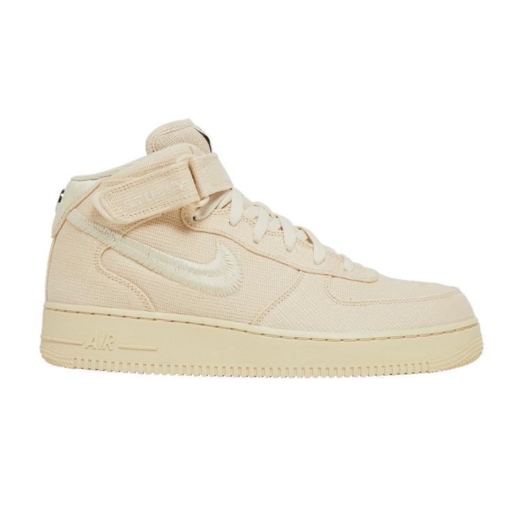 Stussy x Nike Air Force 1 Mid 'Fossil'