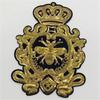 1Pcs Sequin Gold Crown Insect Patches Applique Clothing Patch Decoration