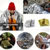 Outdoor Waterproof Emergency Bag Insulation Disaster SOS First Aid Life Saving Blanket Insulation Blanket Hiking 210*130CM