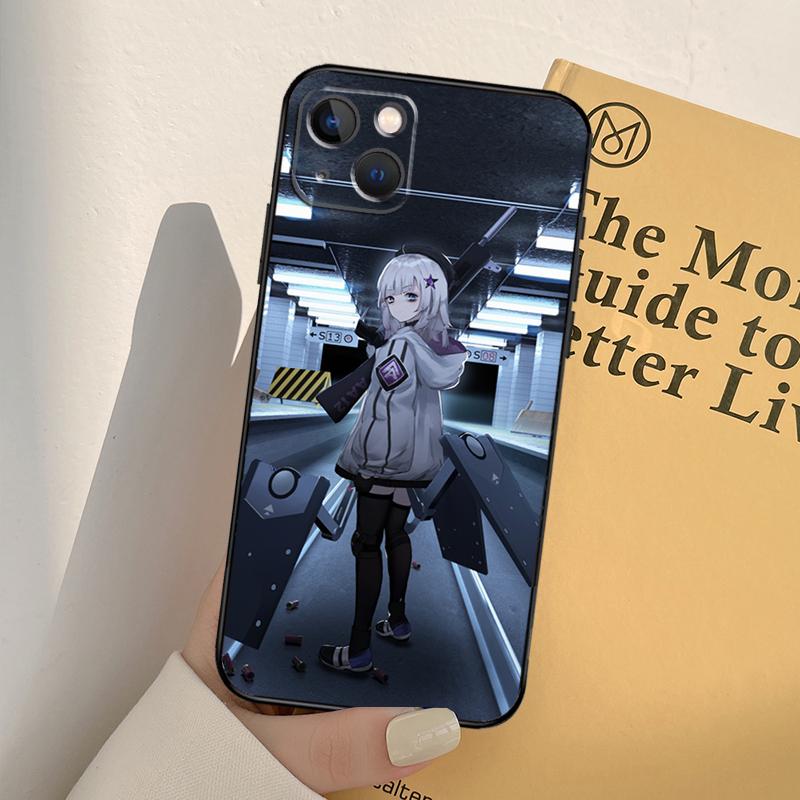 Чехол для телефона игры Girls Frontline Для iPhone 17 16 14 13 12 11 15 Pro Max mini XR 16e 15 16 Plus 17 Air Полное покрытие