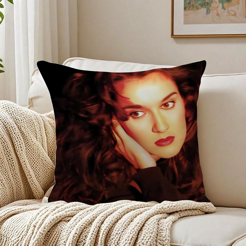 Singer CCelineS DDionS Cushion Cover Pillowcase Antidustmite living Room Sofa Decor Cushion Room