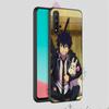 Чехол DT48 Blue Exorcist для iPhone 16 15 Plus 14 13 12 11 Pro 8 7 6S 6 SE 5S X XR XS Max Realme C30 C33 C31 9I Huawei P30 черный мягкий чехол