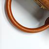 [Pre-Owned] Berlin Small Cognac Coated Canvas Printed Crossbody Bag - Very Good #1QUQTLN