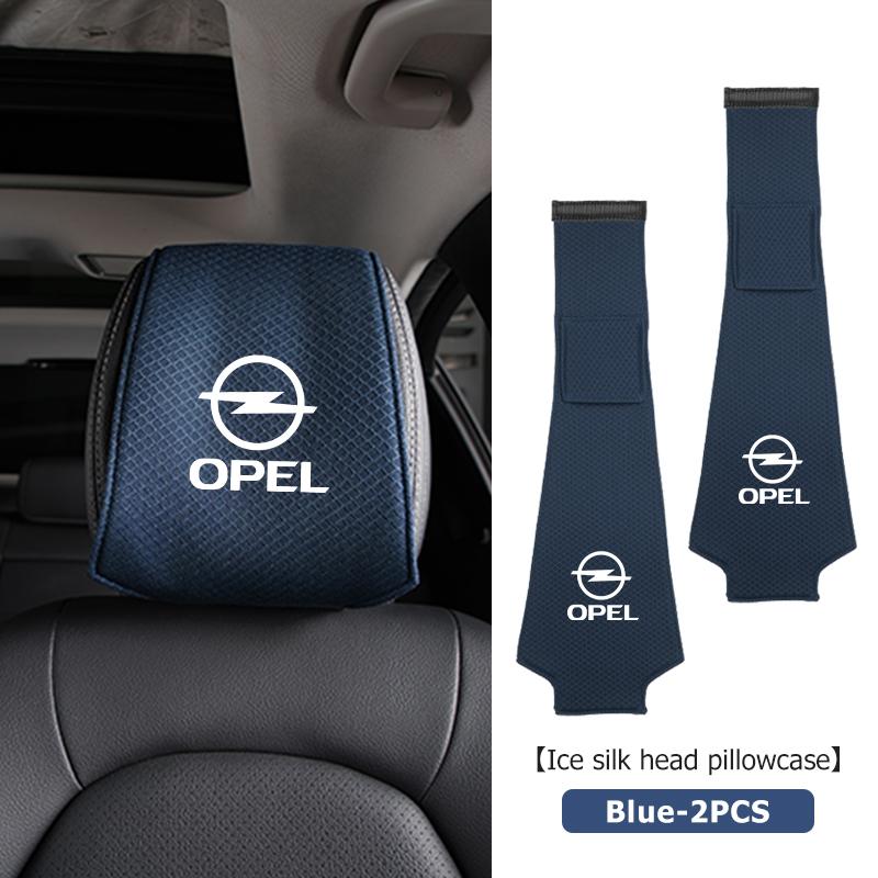 Car Seat Back Headrest Pillow Rest Dustproof Cover Support Pad For Opel Zafira Meriva Mokka Vivaro Vectra Antara Ampera