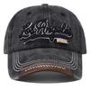 Snapback Adjustable Style Street Urban Hop Hip Washed Vintage Cap Baseball Cotton Stitching Stitched Embroidered Alphabet Summer Spring Designer New