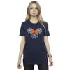 Disney Womens/Ladies Minnie Mouse Spider Web Head Cotton Boyfriend T-Shirt