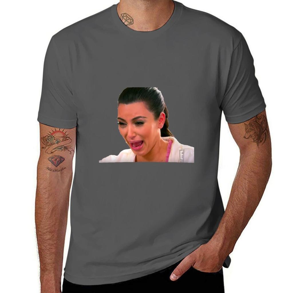 kim crying TShirt Cool Dry PerforUnisexce TShirt