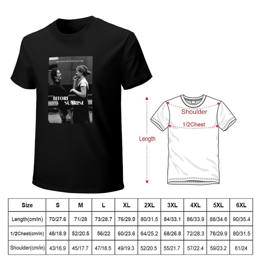 Футболка Before Sunrise Sunset Midnight, футболка большого размера с рисунком, уличная одежда, Sublime Blanks, мужская одежда