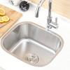 Кухонная мойка, мойка из нержавеющей стали, одинарная чаша, монтируется на столешницу или на стену, набор для мойки овощей