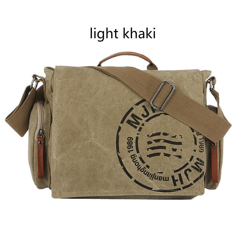 Мужские винтажные сумки-мессенджеры, холщовая сумка на плечо, модная сумка через плечо, дорожная сумка