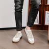 Customized German Training Shoes Men's Low-top Board Shoes Casual Shoes Leather Trendy Versatile White Shoes American Retro Sports Shoes