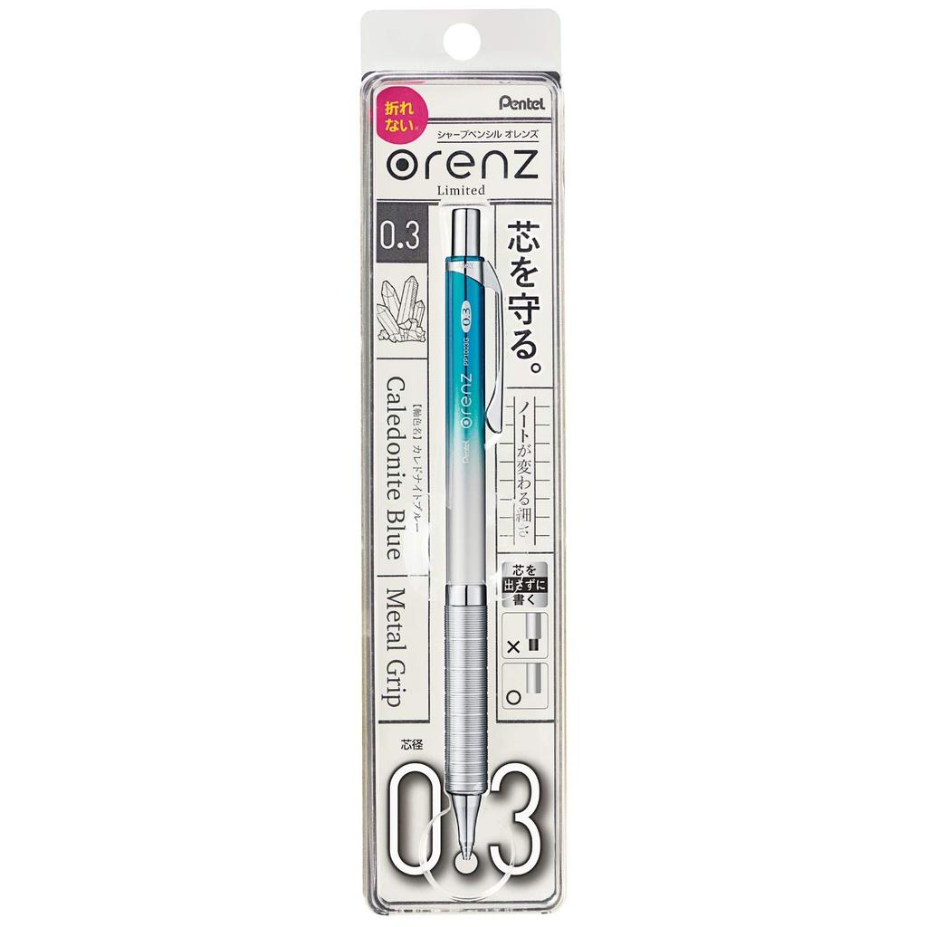 Механический карандаш Pentel Orenz Caledonite Blue, 0,3 мм, XPP1003G-MGS,