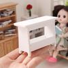 1:12 Dollhouse Mini Stool Desk Table Model Cabinet Bookshelf Furniture Decor Toy