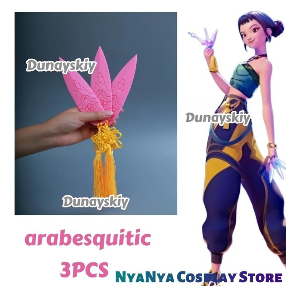 Аниме Косплей Реквизит Зои K-Pop Охотник Зои Оружие Метательный Нож Охотник на Демонов Для Аксессуаров для Вечеринки на Хэллоуин Девушки