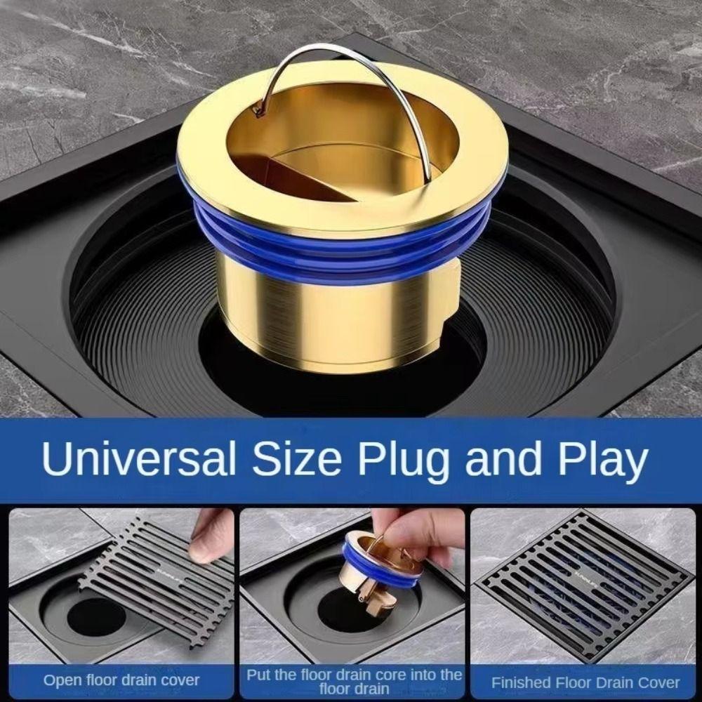 4pcs Anti-smell Floor Drainer Core Deodorant Plug Floor Strainer Drain Valve Sewer