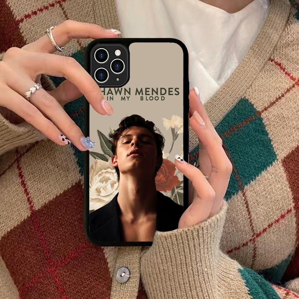 Чехол для телефона Singer S-Shawn M-Mendes Силиконовый PC+TPU Для Для IPhone 11 12 13 14 15 16 Plus Pro Max Чехол