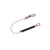 Kurodai Kobo Kaseikadashi Chinu Safety Cord SC500 DX-R (Red) Coiled/Spiral Cord