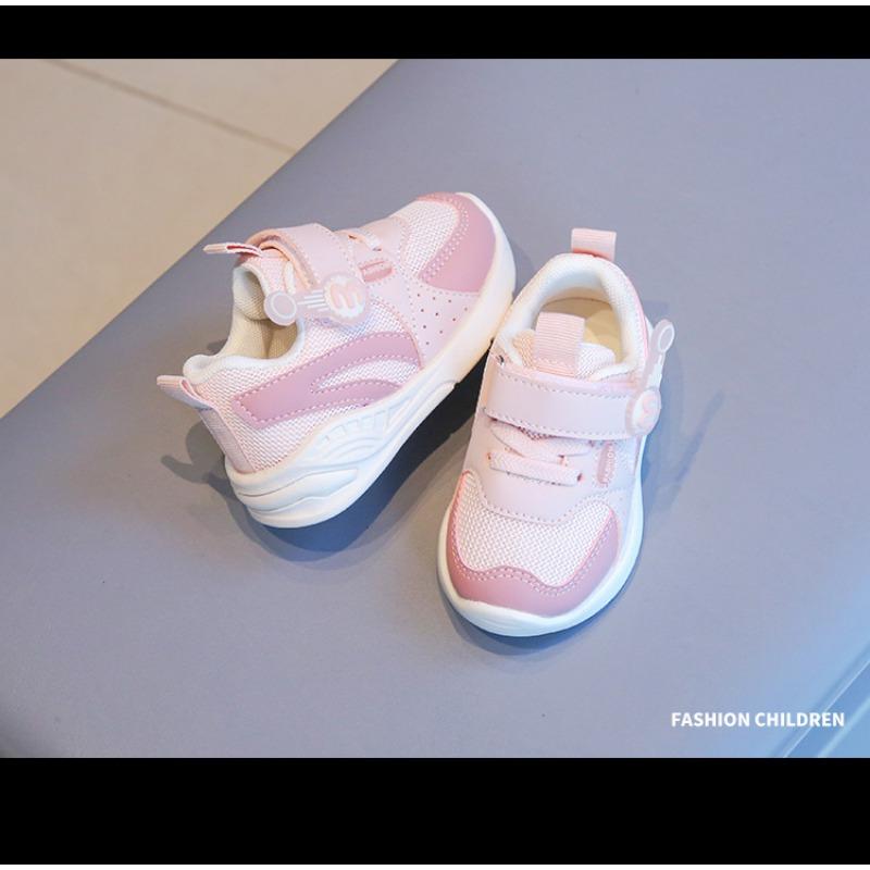 Детские кроссовки для ходьбы, функциональная обувь, детские кроссовки с мягкой подошвой и противоскользящим покрытием для мальчиков и девочек, сетчатая детская обувь